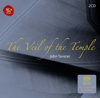 Album cover: Tavener - The Veil of the Temple
