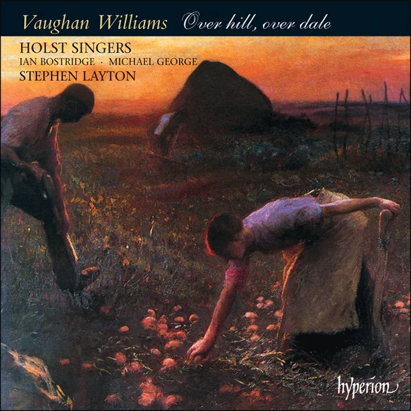 Album cover: Vaughan Williams - Over hill, over dale