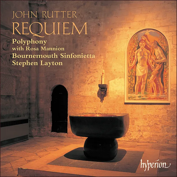 Album cover: Rutter - Requiem & other choral works