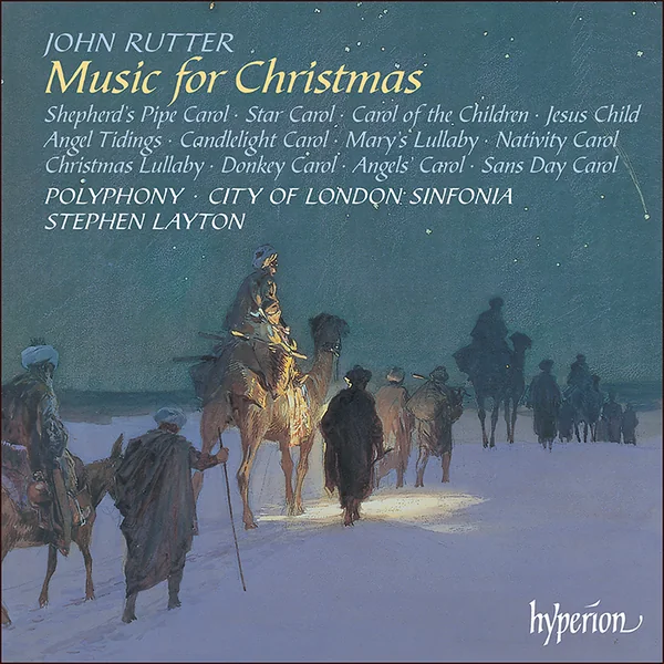 Album cover: Rutter - Music for Christmas