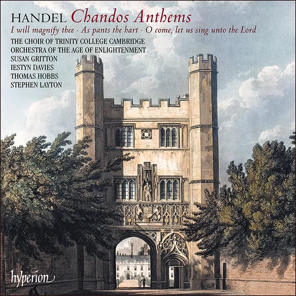 Album cover: Handel - Chandos Anthems Nos 5a, 6a & 8