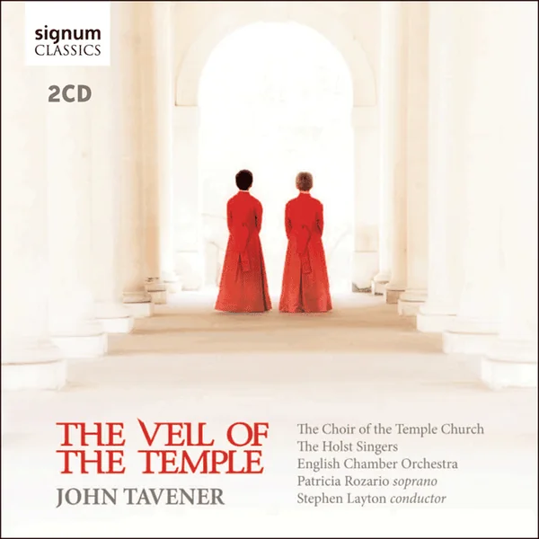 Album cover: Tavener - The Veil of the Temple (Re-Issue)